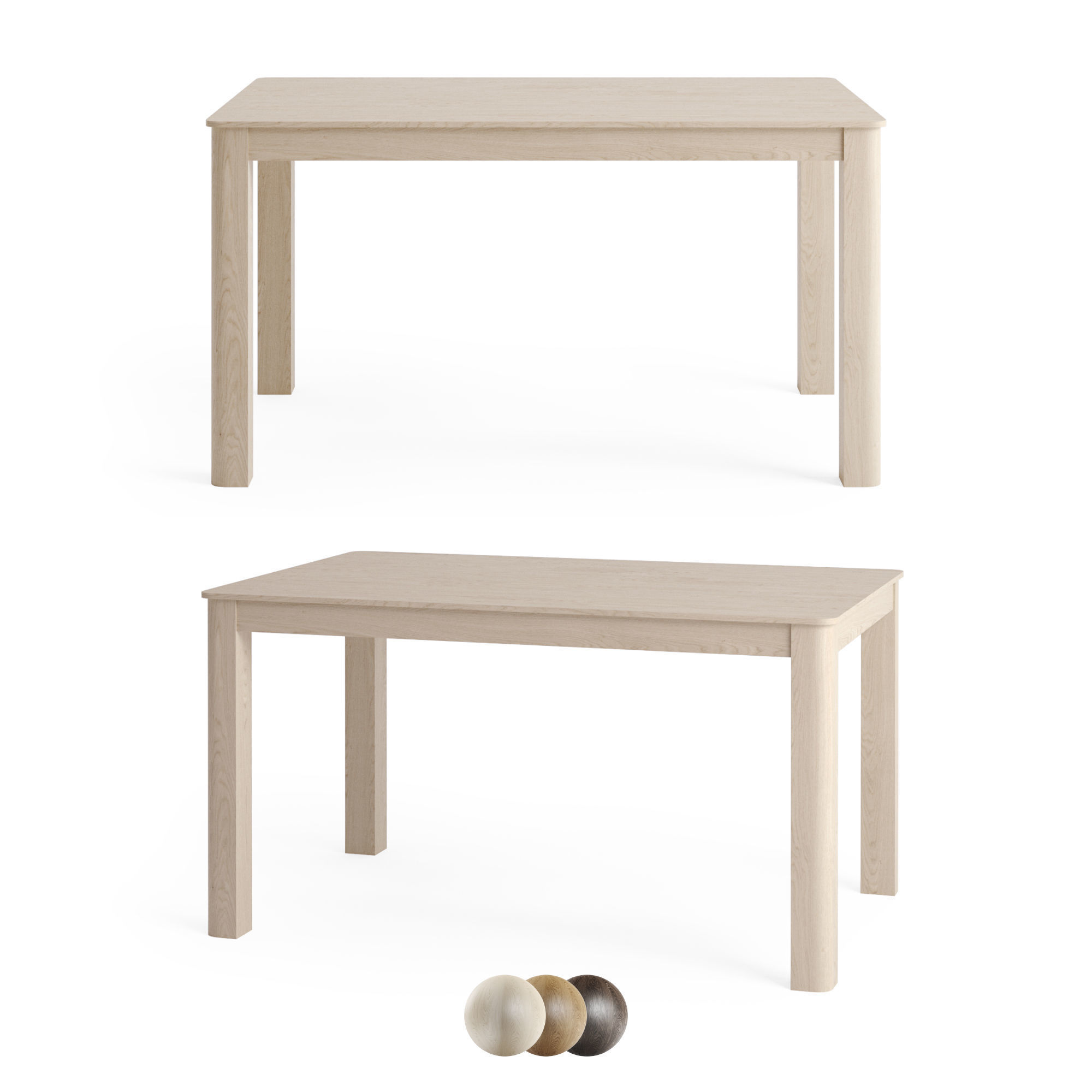 Bolia Dining Table Node 3D model_9