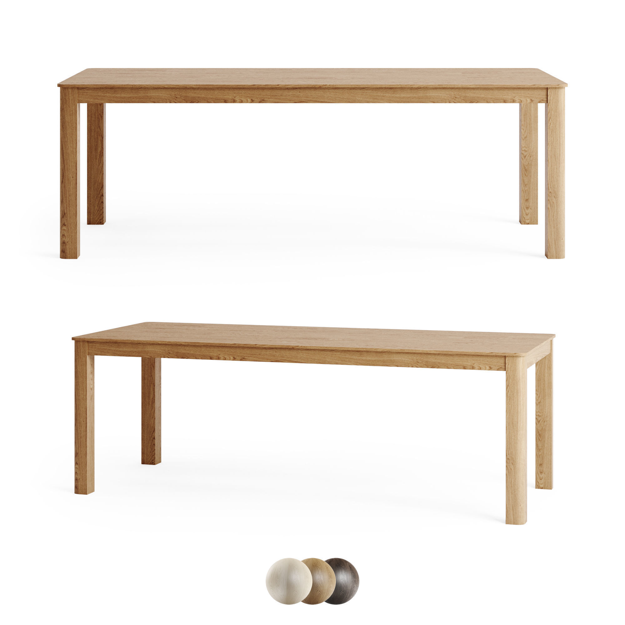 Bolia Dining Table Node 3D model_2