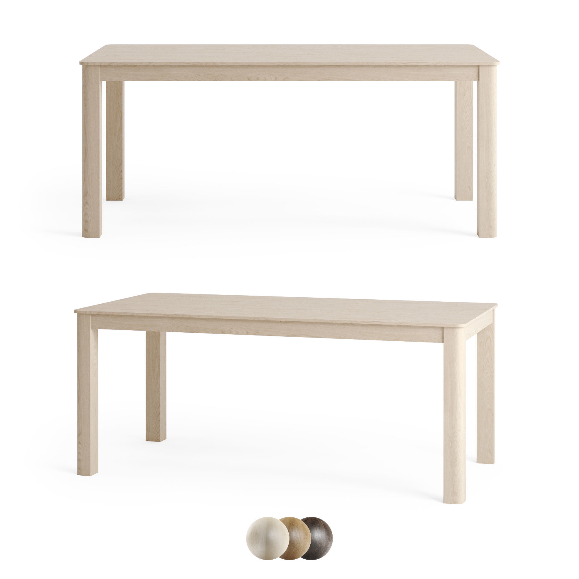 Bolia Dining Table Node 3D model_6