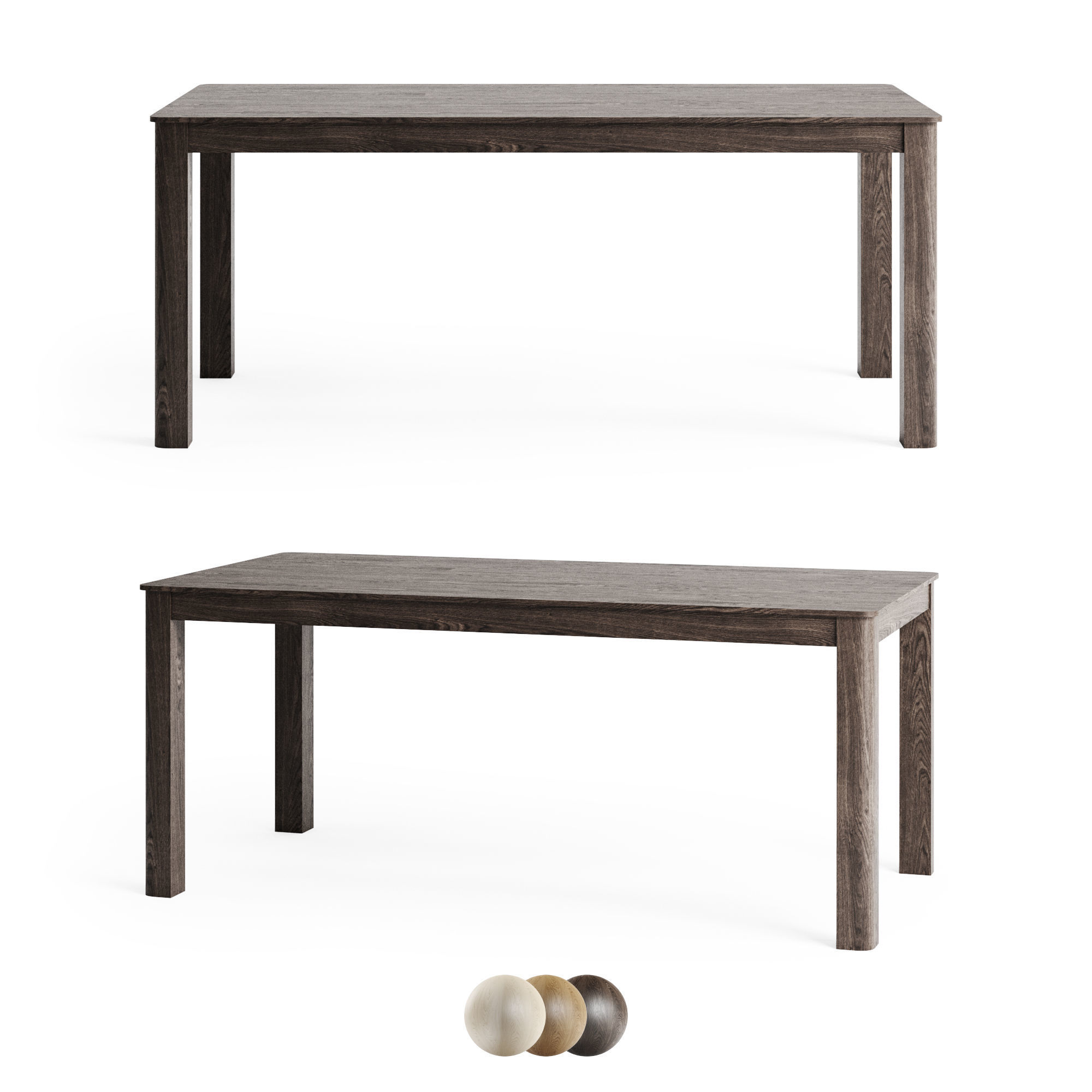 Bolia Dining Table Node 3D model_5