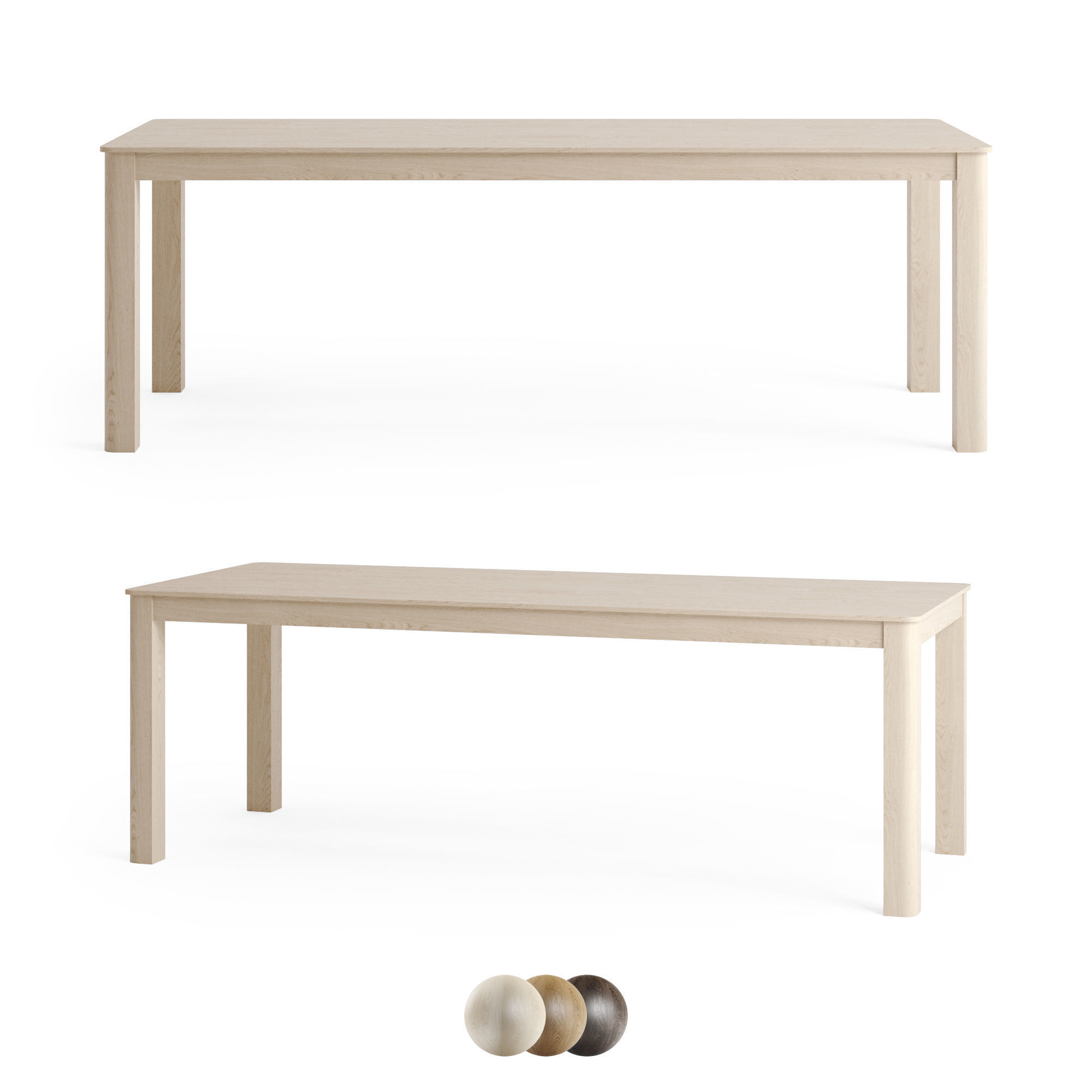 Bolia Dining Table Node 3D model_3