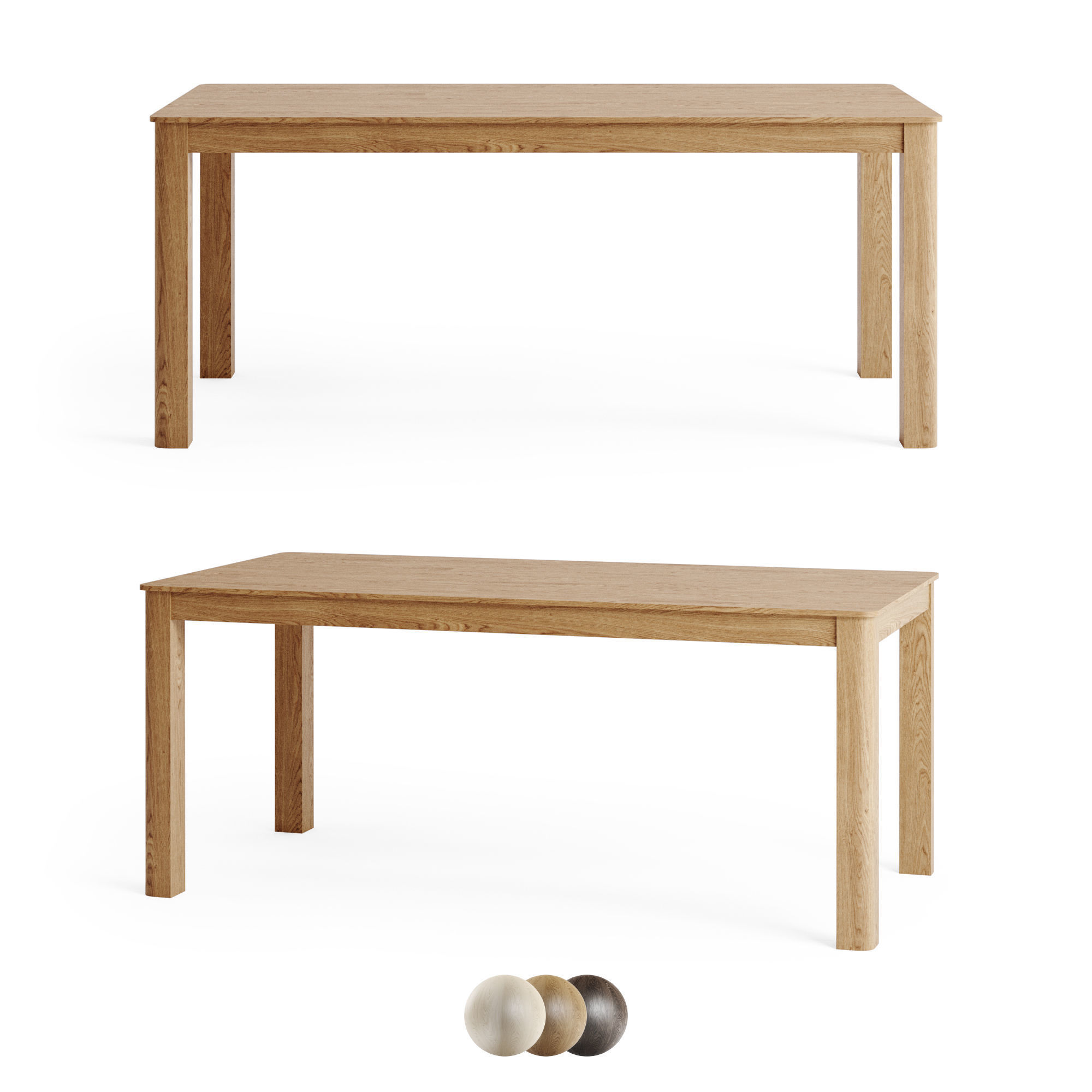Bolia Dining Table Node 3D model_4