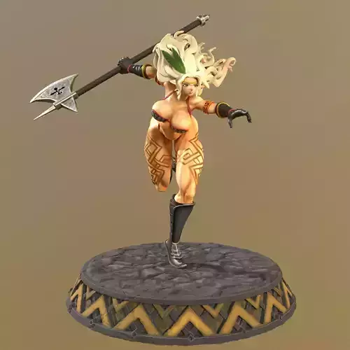 Dragons Crown Amazon 3D print model