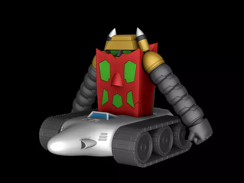 Chibi Getter-3 3D print model_0