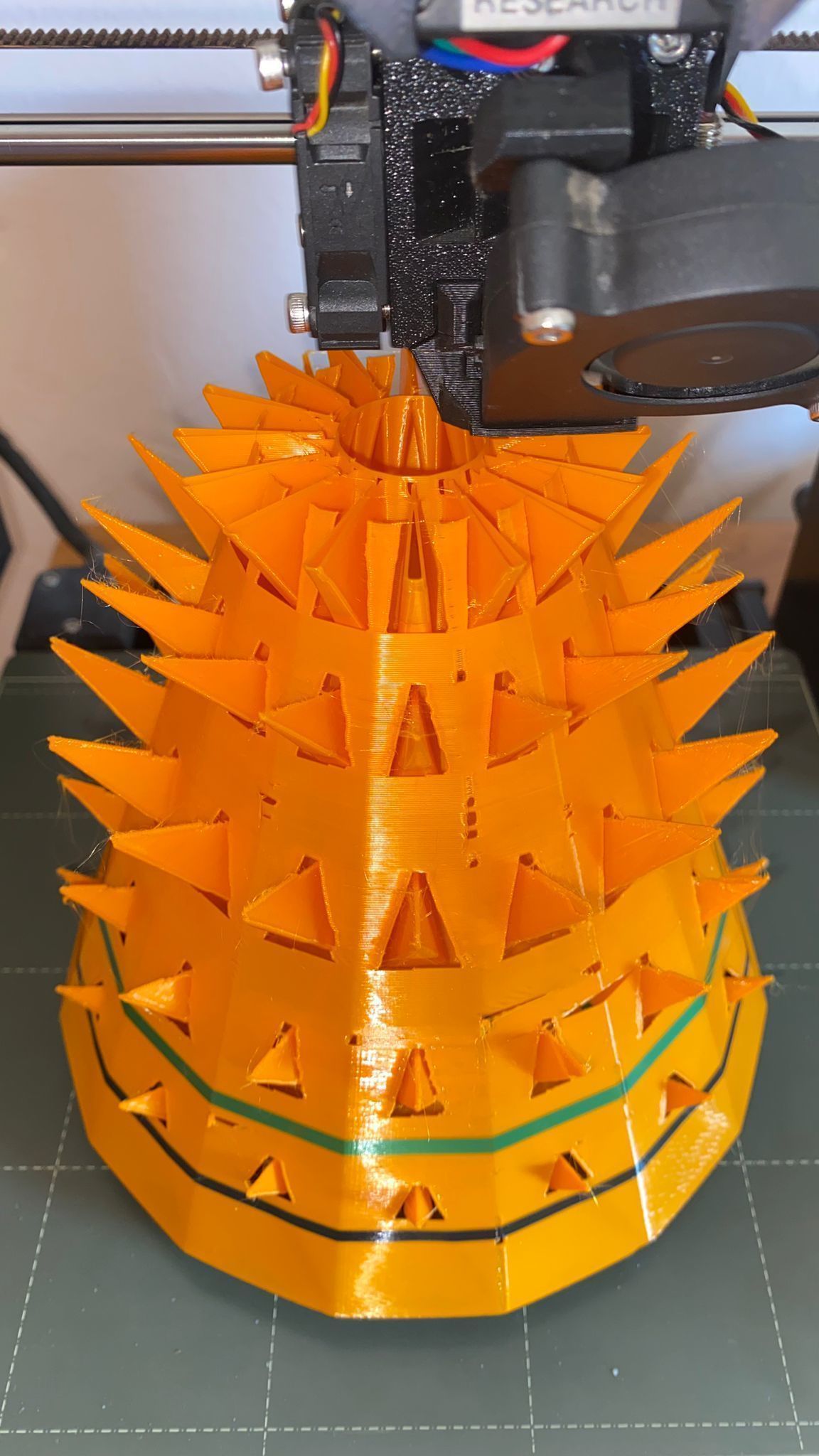 Pyramid Lamp 3D print model_4