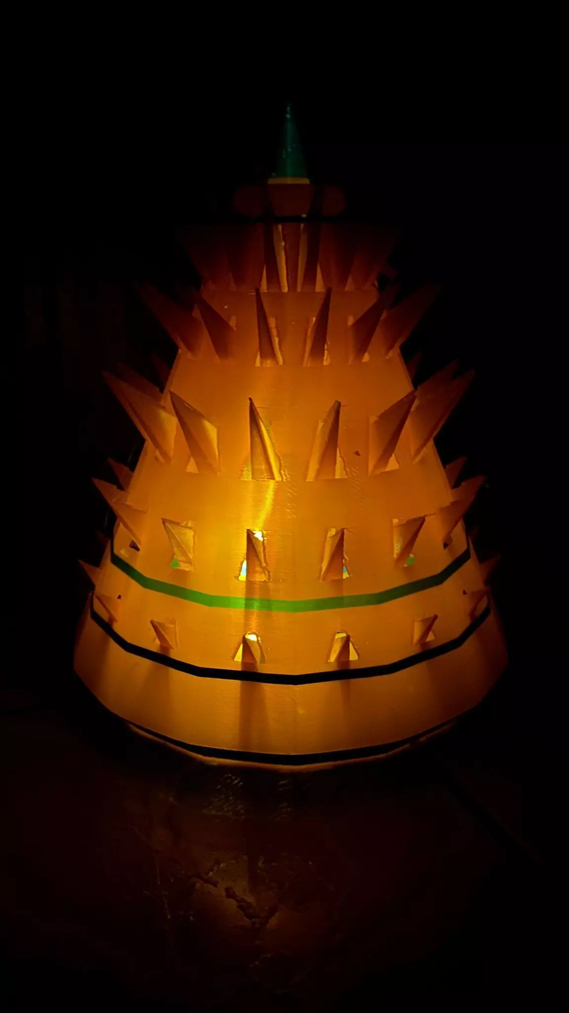 Pyramid Lamp 3D print model_0
