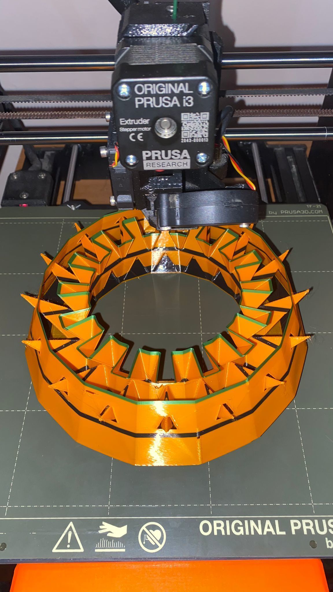 Pyramid Lamp 3D print model_5