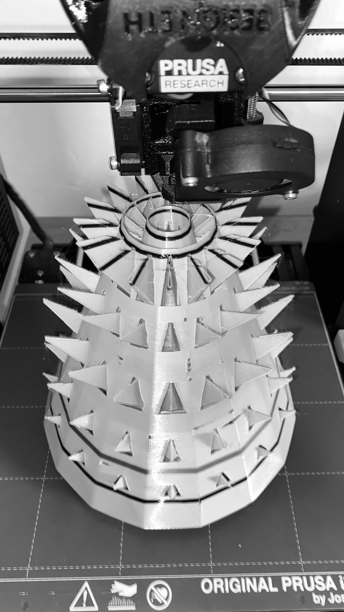 Pyramid Lamp 3D print model_3