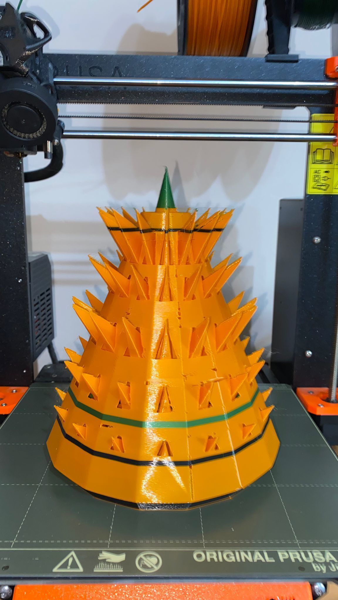 Pyramid Lamp 3D print model_1