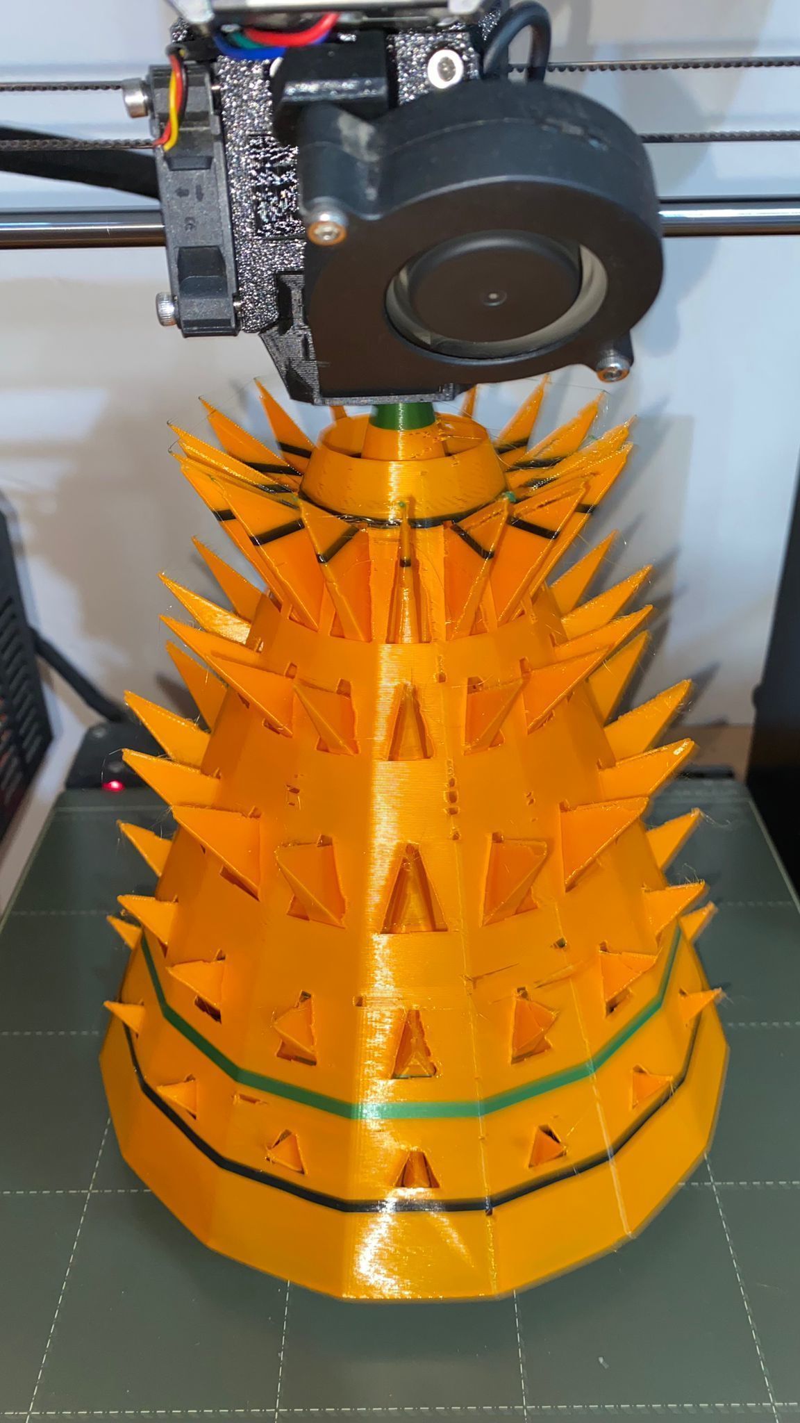 Pyramid Lamp 3D print model_2