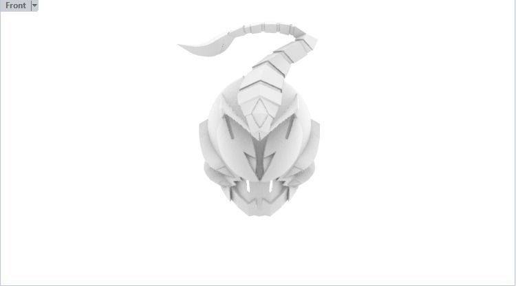 Kamen Rider Sasword 3d Helmet 3D print model_1