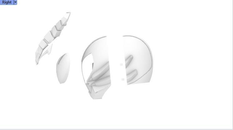 Kamen Rider Sasword 3d Helmet 3D print model_5