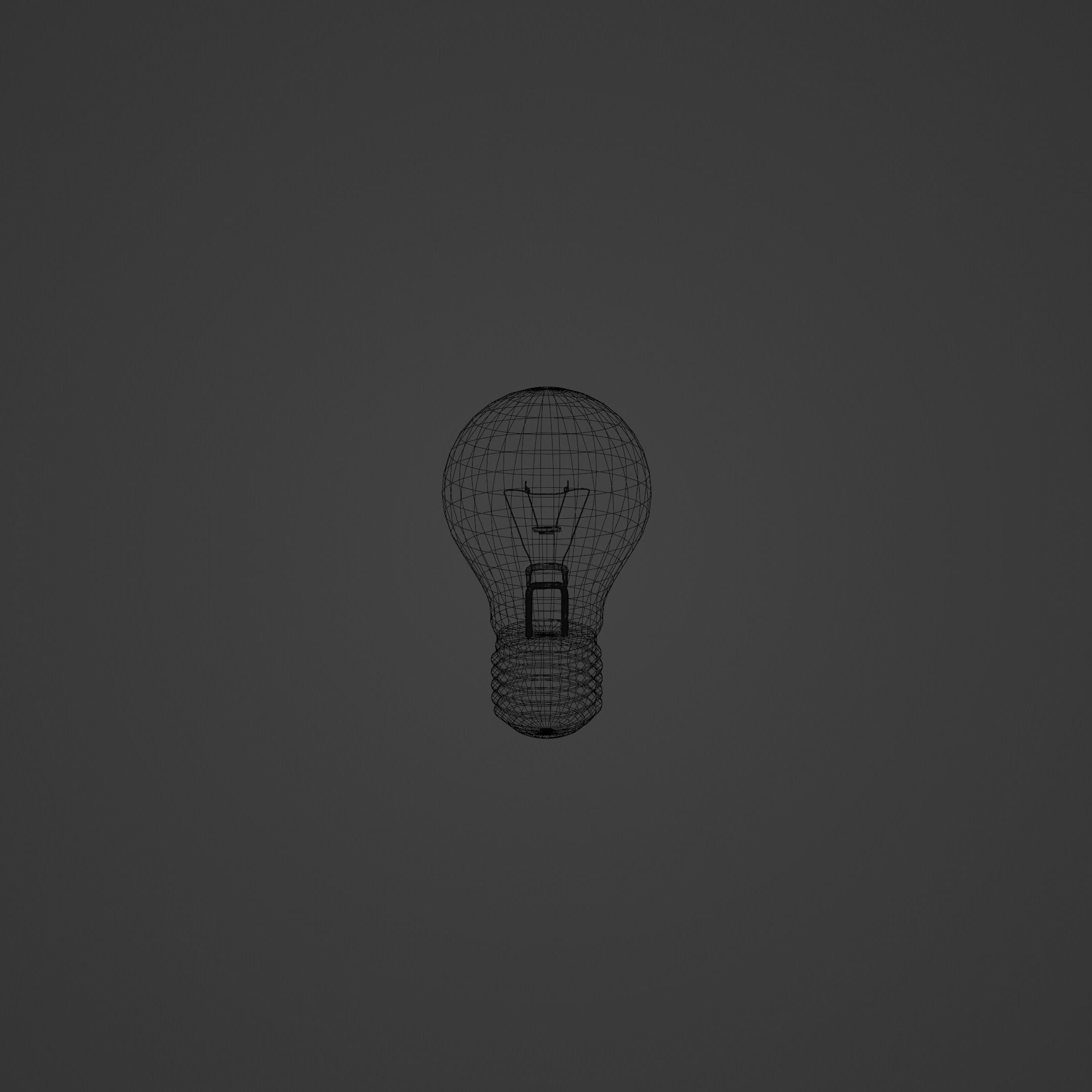 Light Bulp Free 3D model_2