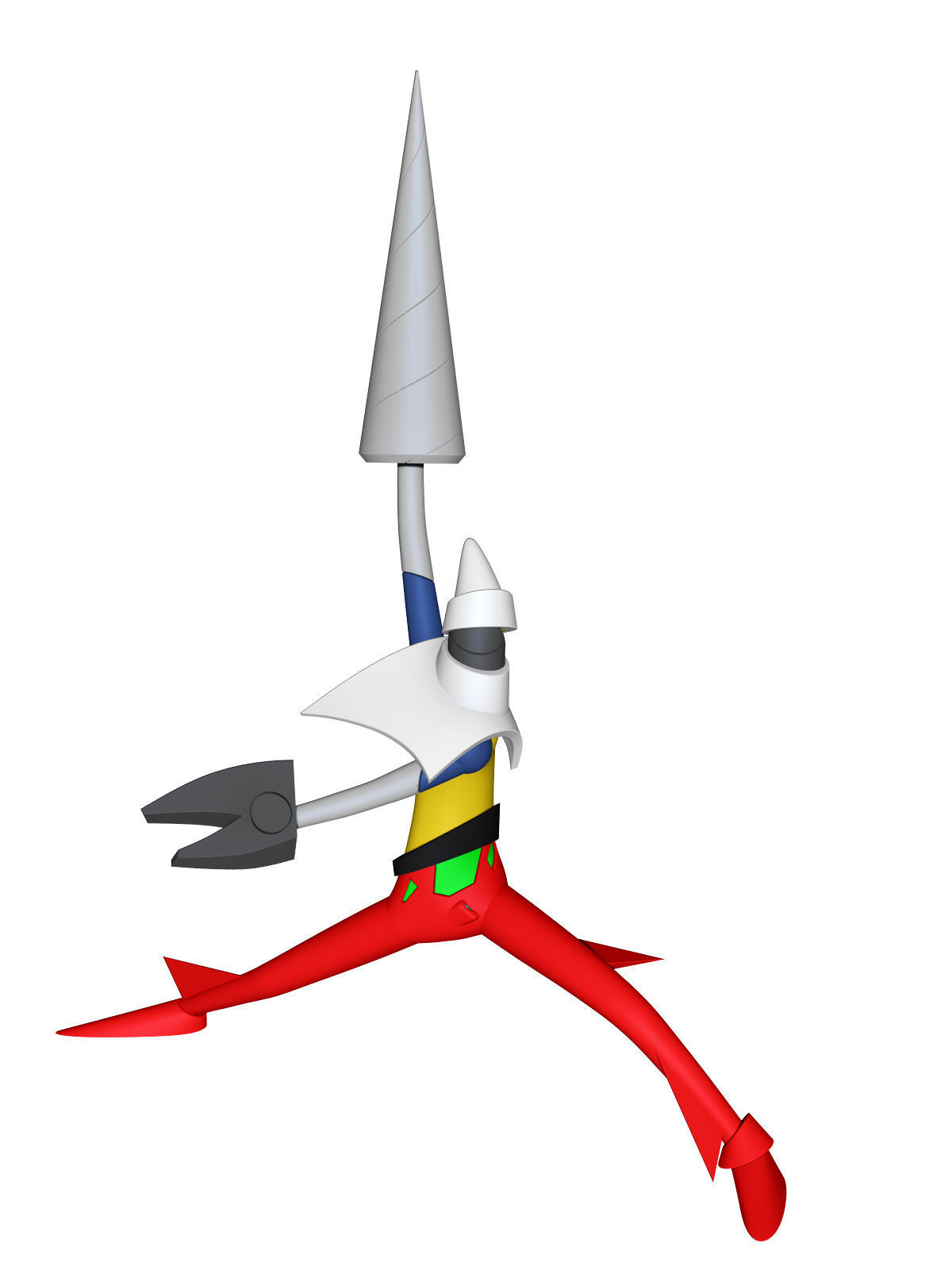 Chibi Getter2 3D print model_1