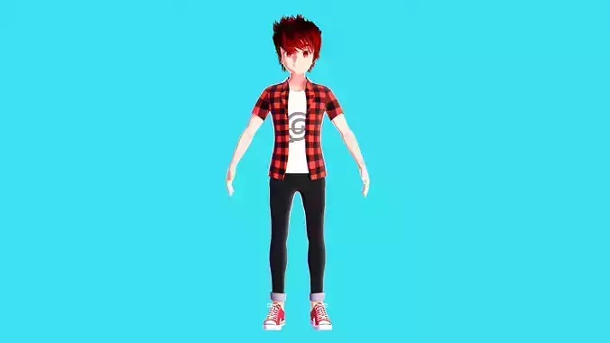 Anime Style Boy 