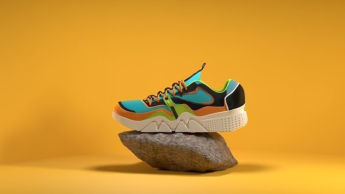 shoes - K-Swiss 3D model