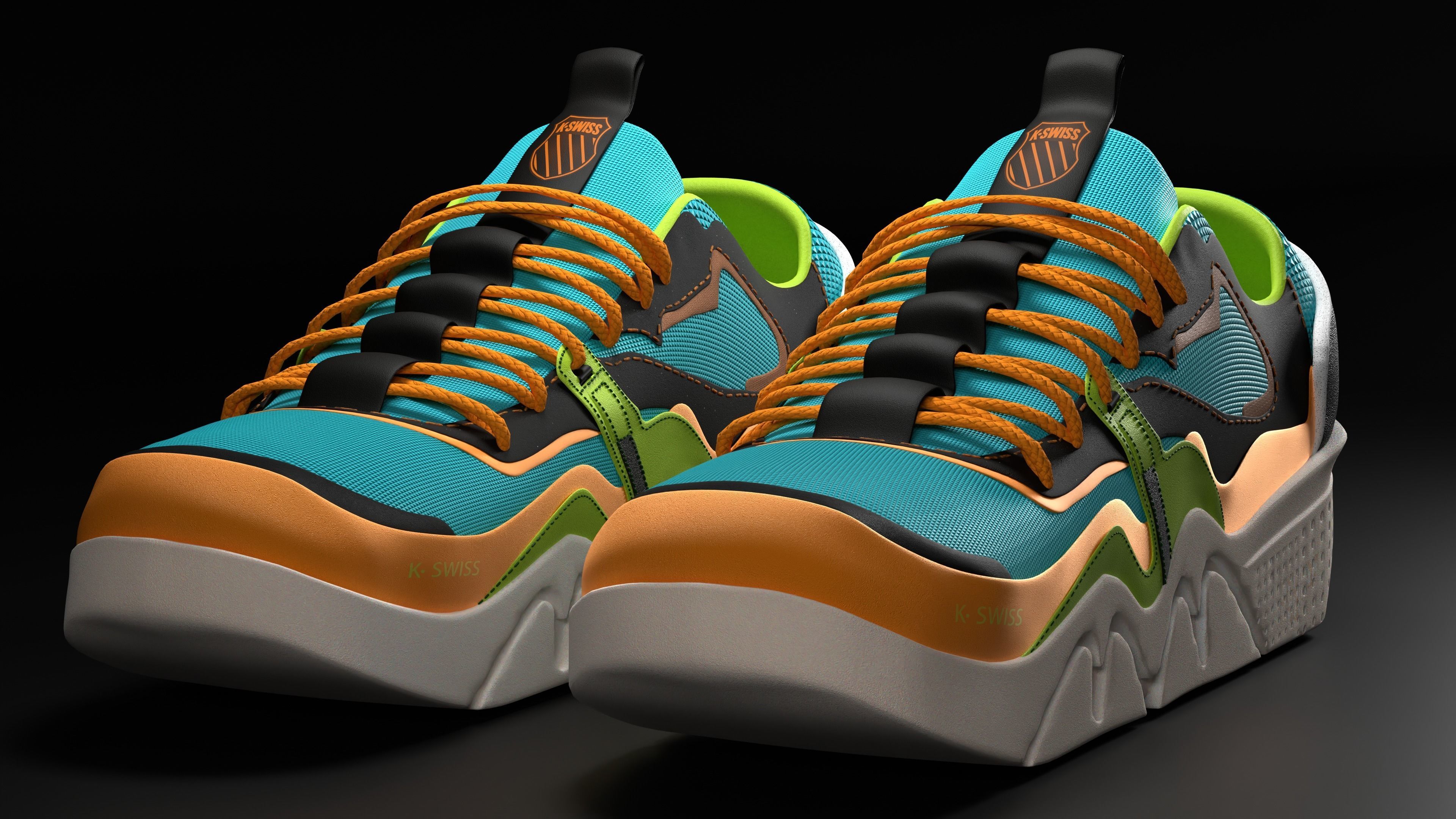 shoes - K-Swiss 3D model_2