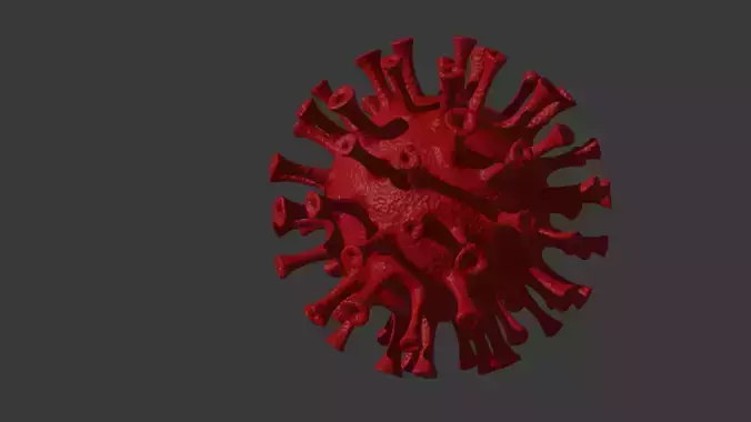 3d Crona Virus