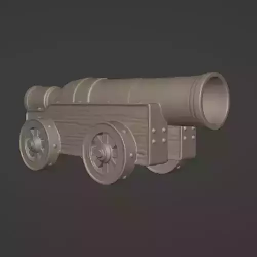 Late Medieval canon MONS MEG  3D print model