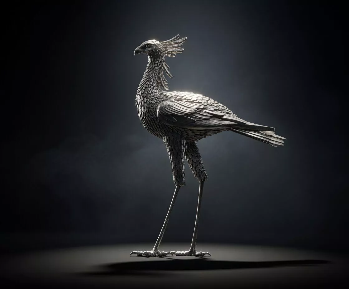 bird secretary 3D print model