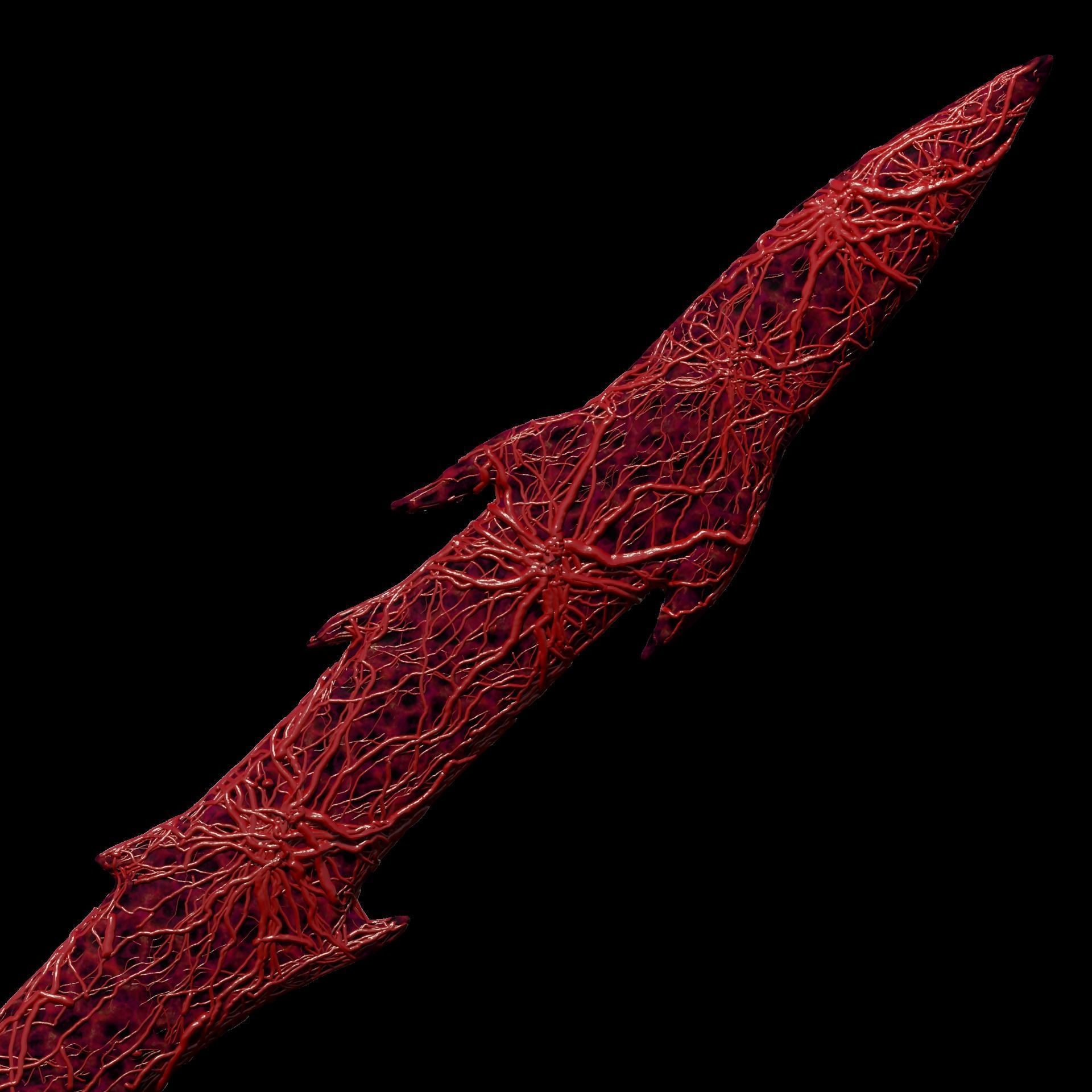 All-Black the Necrosword 3D print model_2