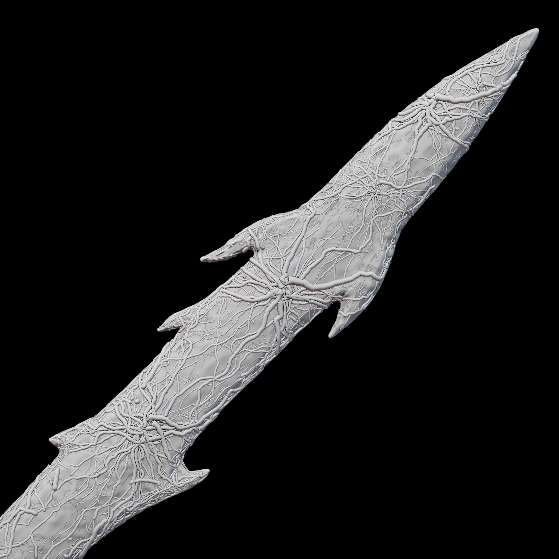 All-Black the Necrosword 3D print model_5