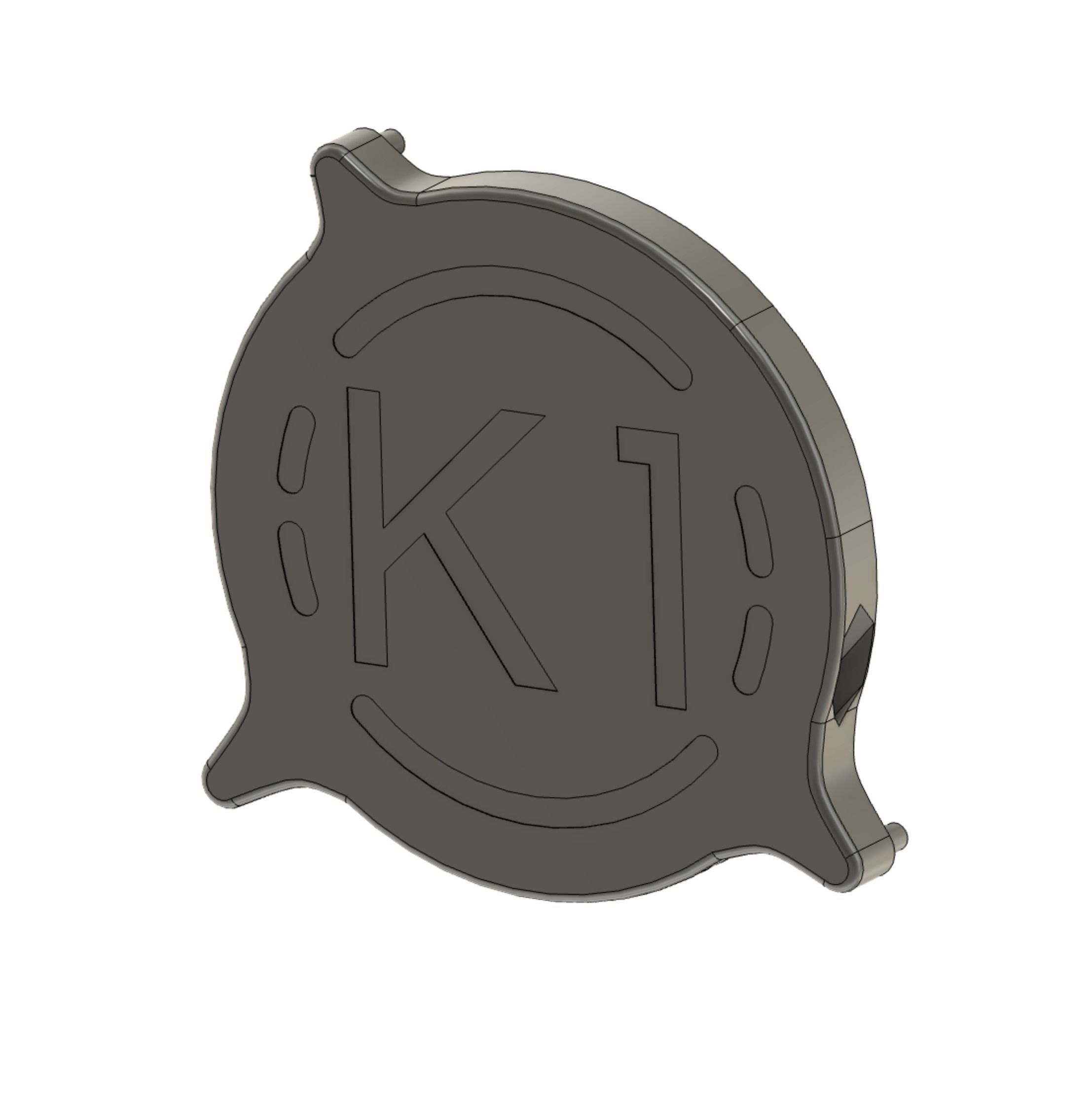 CREALITY K1 UPGRADE - SILENT COVER SIDE FAN - UPGRADE 3D print model_2