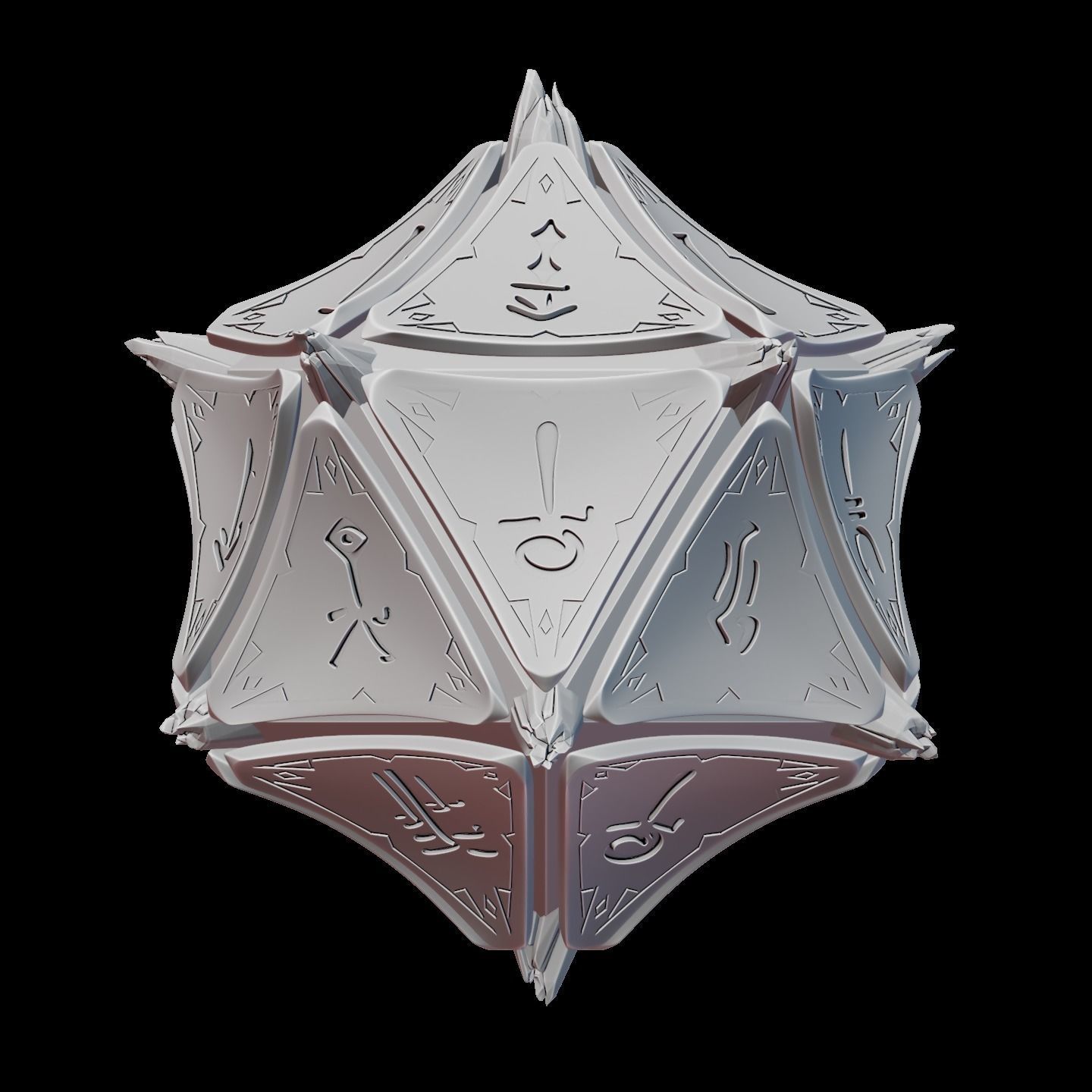 Baldurs Gate 3 Mysterious Artifact 3D print model_2