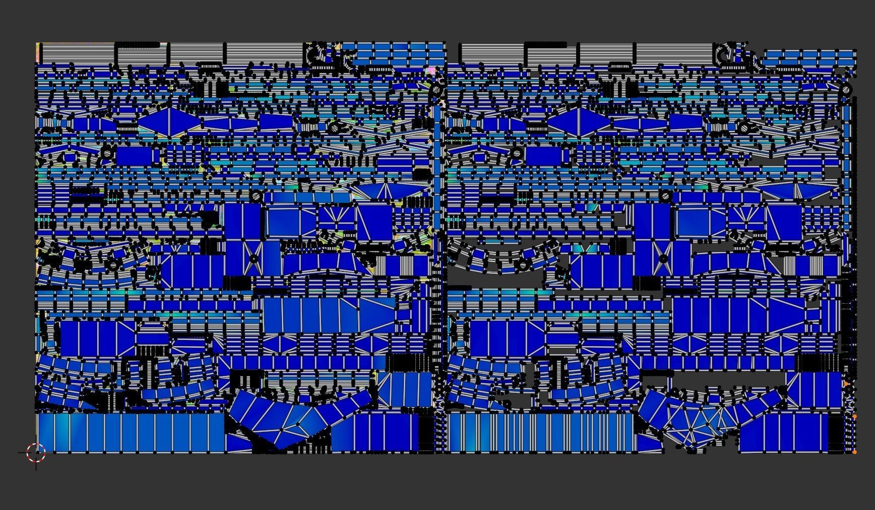 Sci-fi portal Low-poly 3D model_12