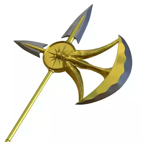 Divine Axe Rhitta - Seven Deadly Sins 3D print model