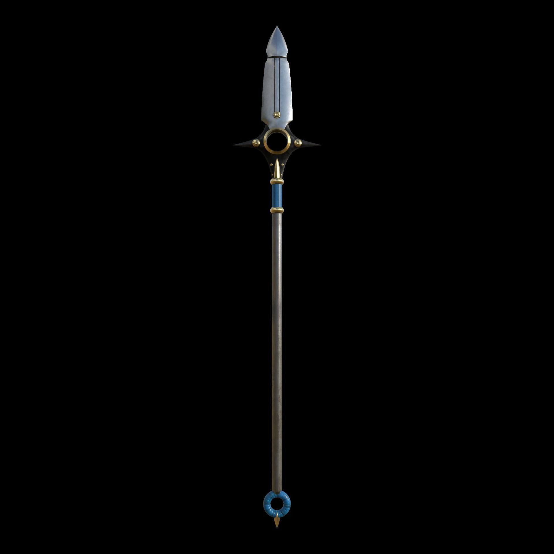 Spirit Spear Chastiefol - Seven Deadly Sins 3D print model_2