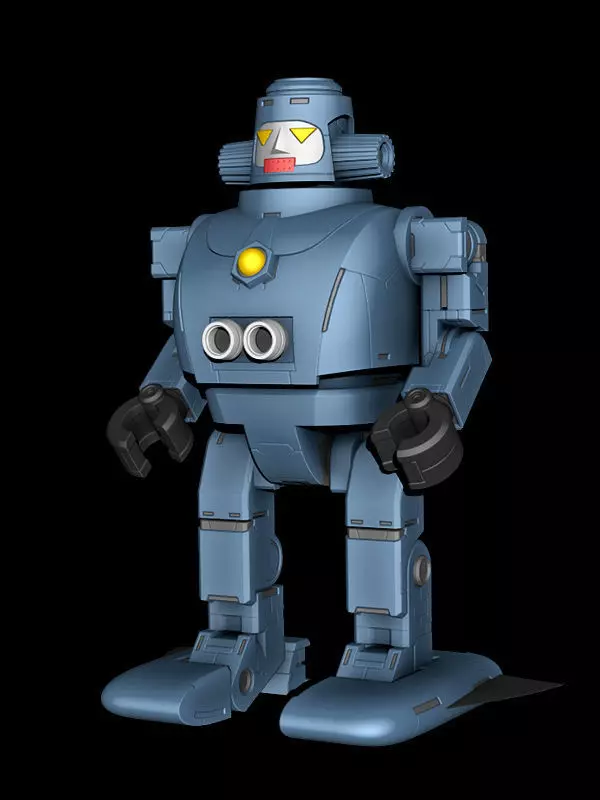 Human Robot 3D print model_0