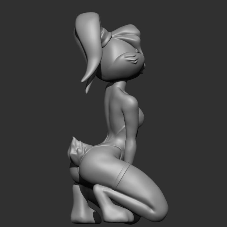 Lola Bunny 3D print model_1