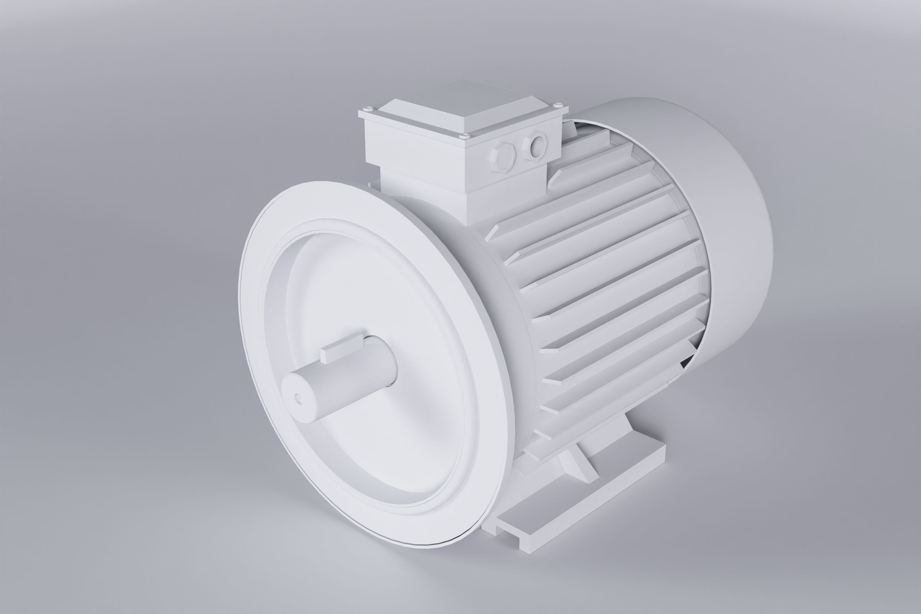 Squirrel Cage Induction motor 3d model  3D model_12