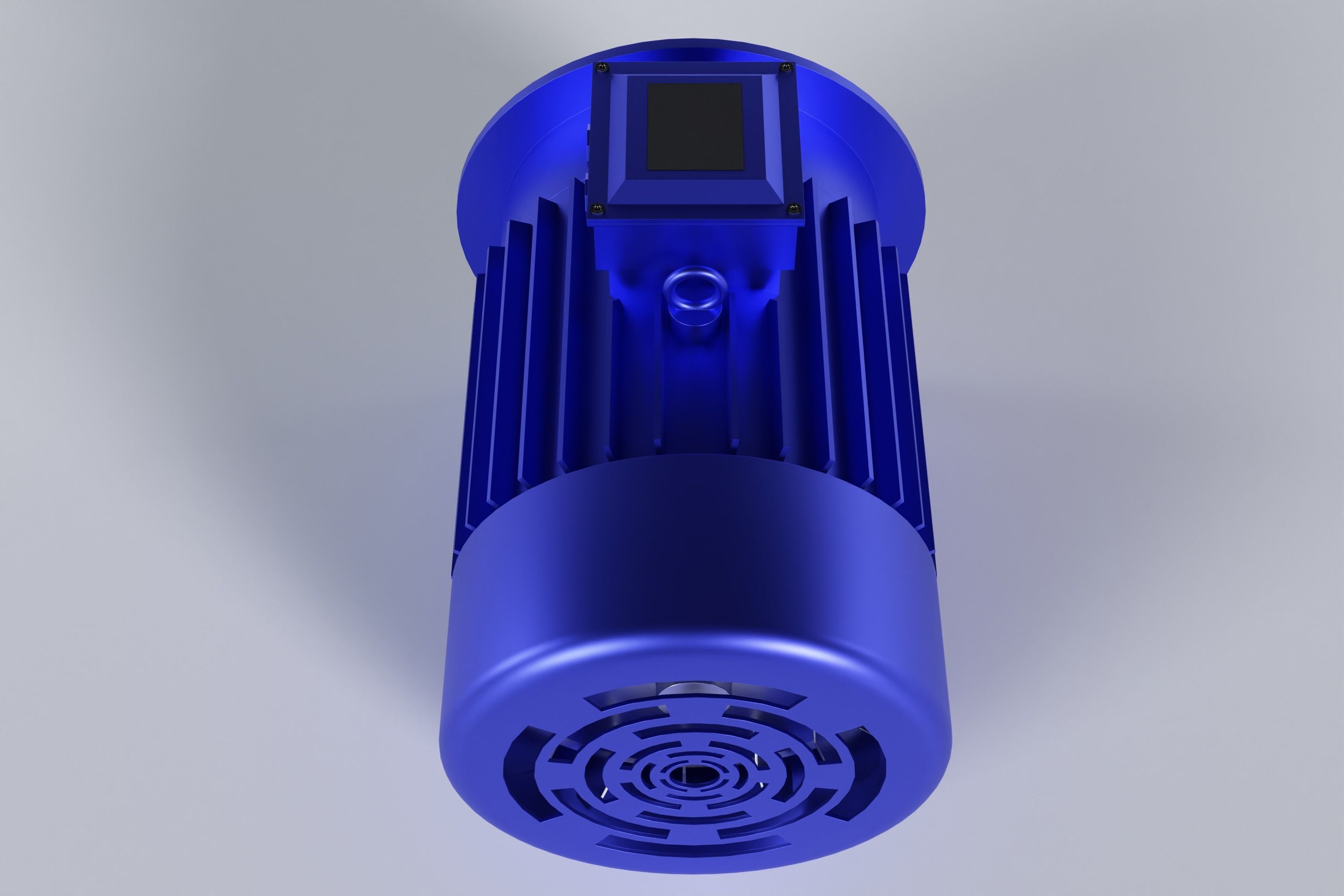 Squirrel Cage Induction motor 3d model  3D model_8