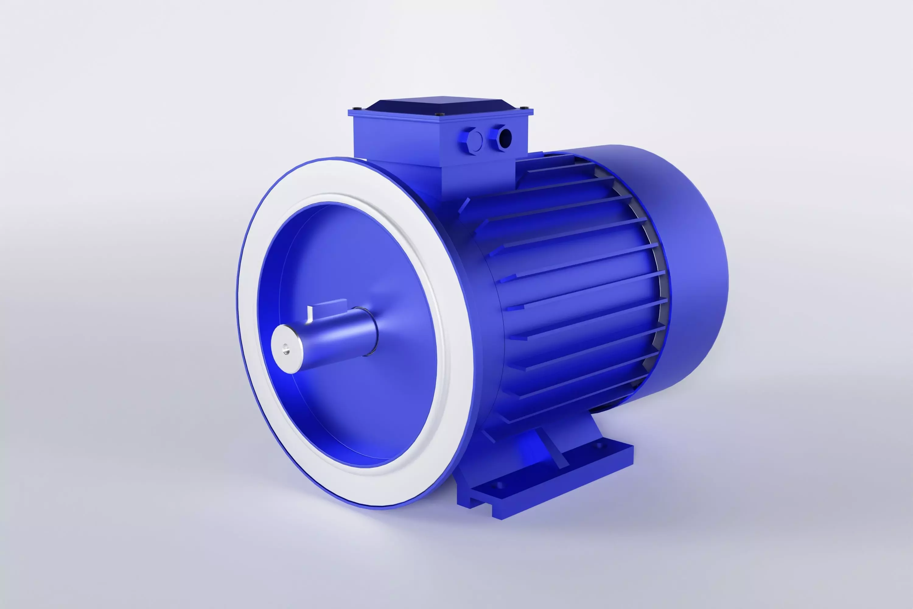 Squirrel Cage Induction motor 3d model  3D model_0