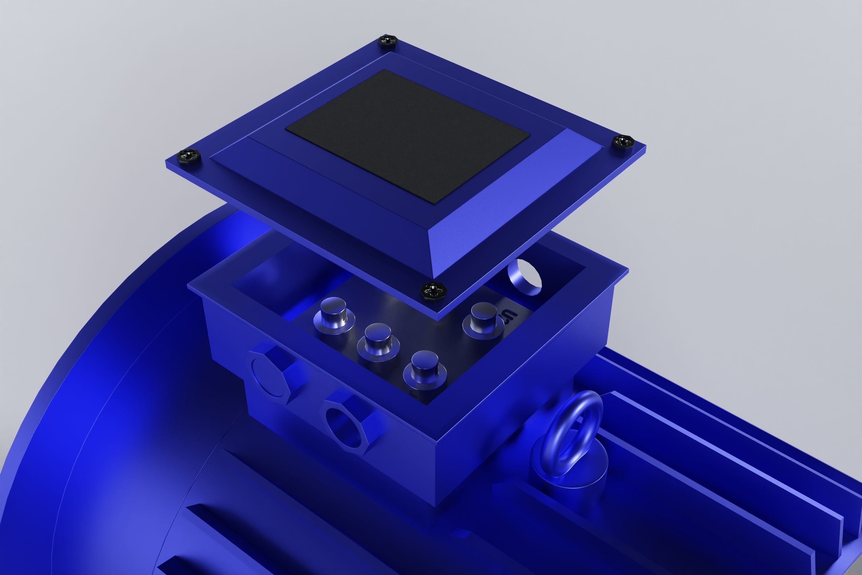 Squirrel Cage Induction motor 3d model  3D model_6