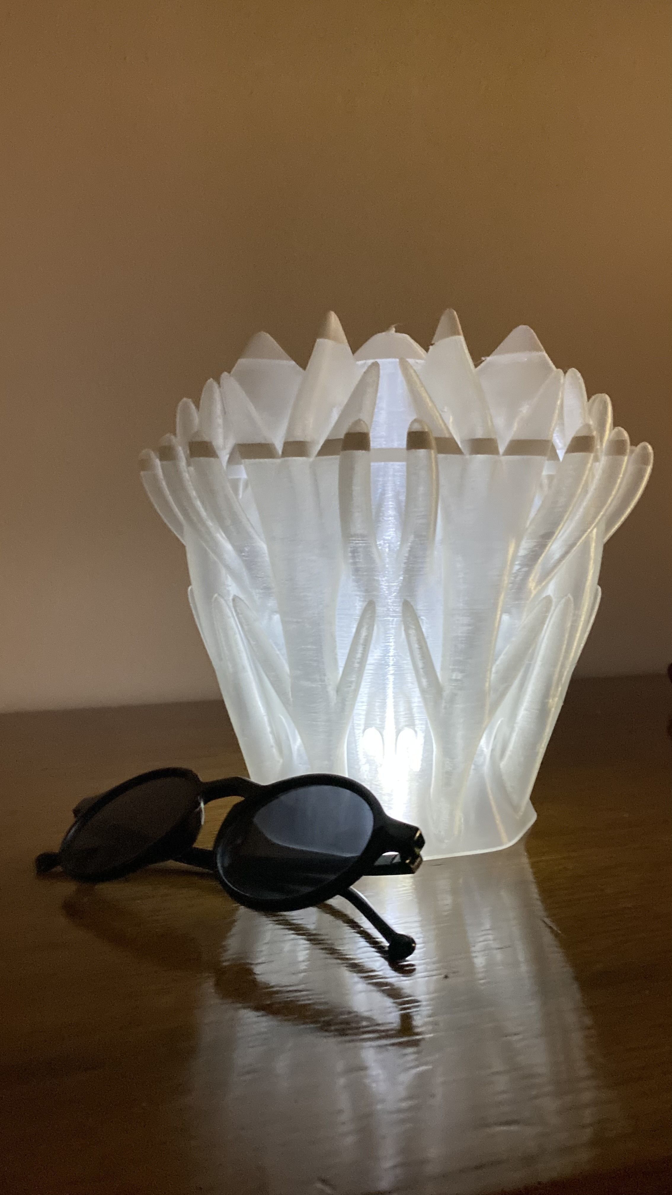 Queen Lamp 3D print model_7