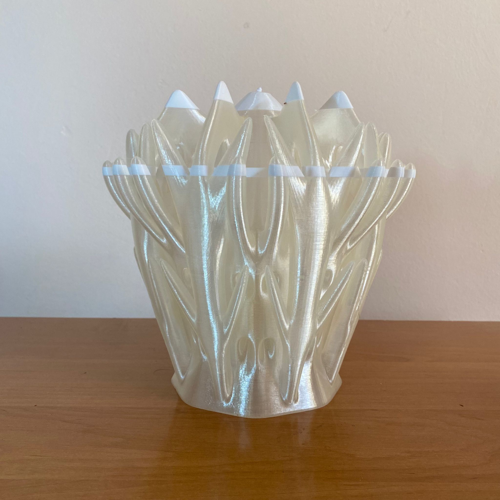 Queen Lamp 3D print model_1