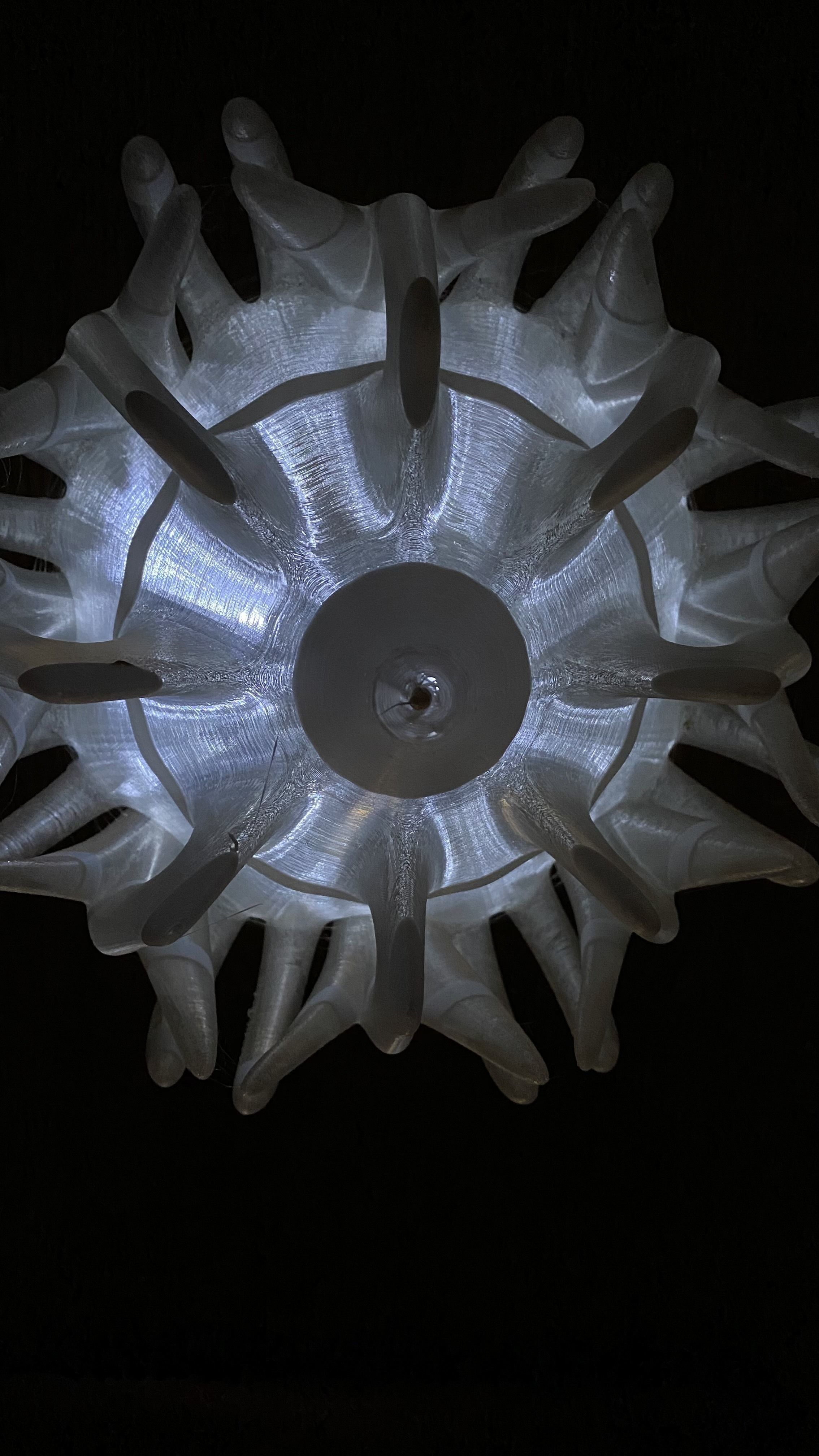 Queen Lamp 3D print model_9