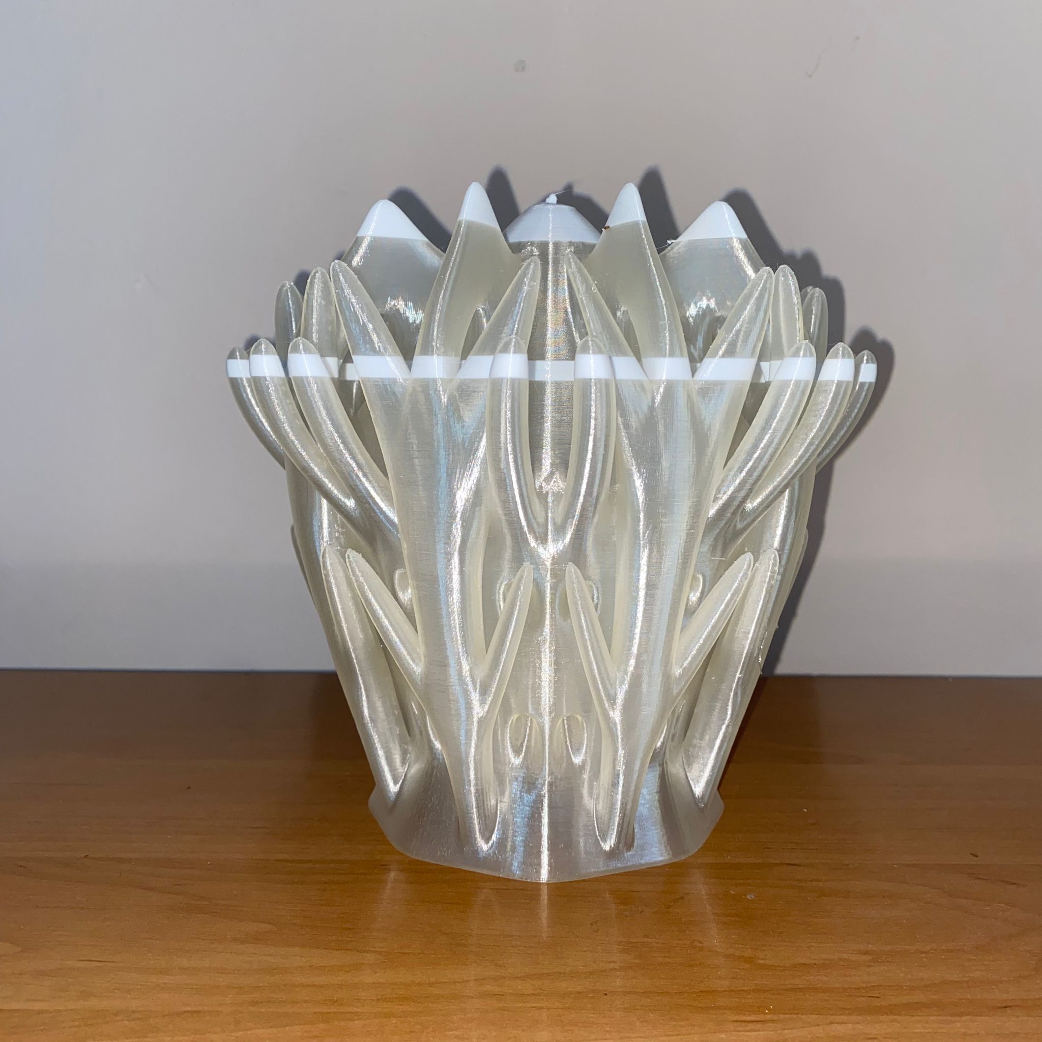 Queen Lamp 3D print model_3