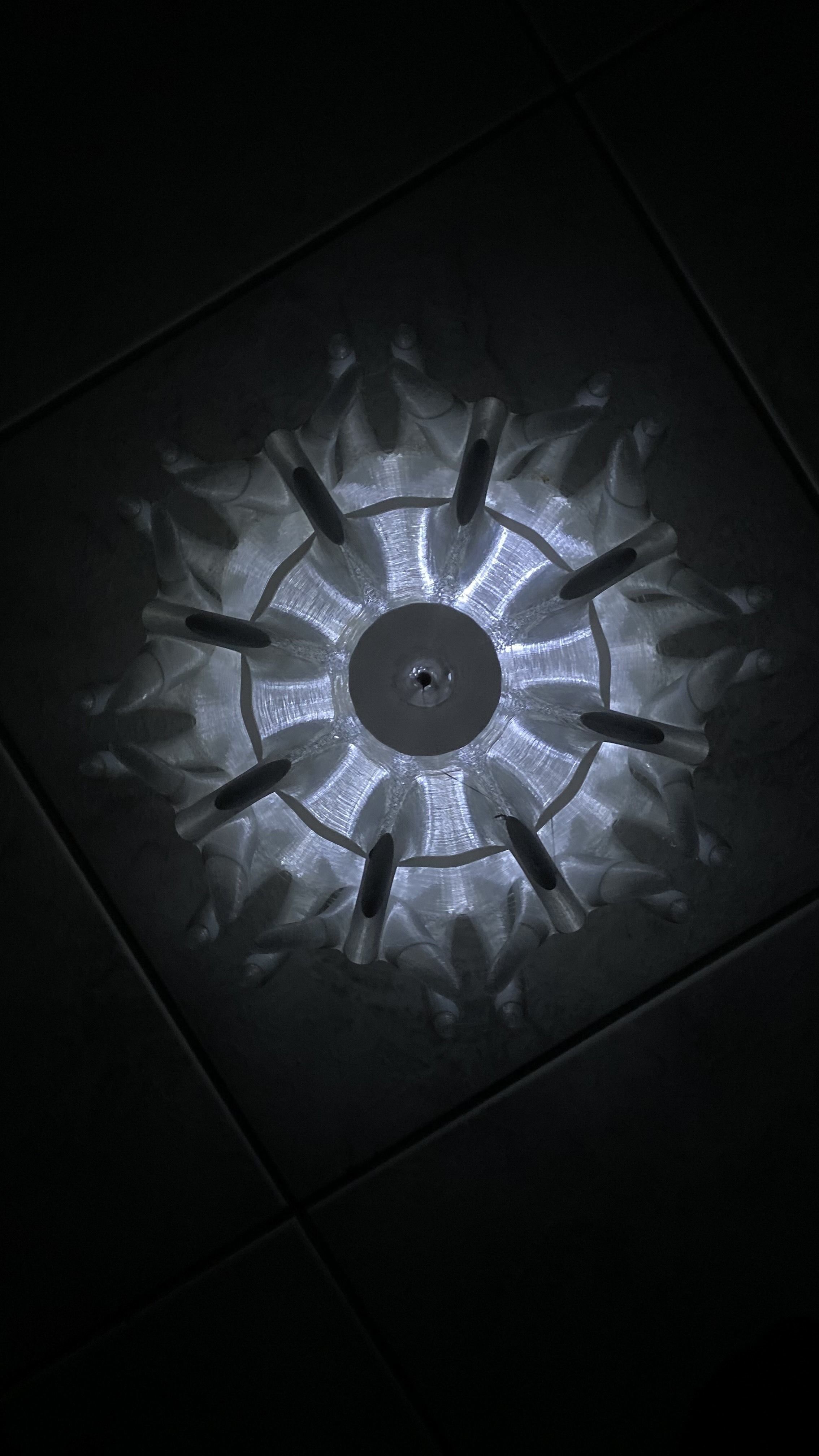 Queen Lamp 3D print model_5