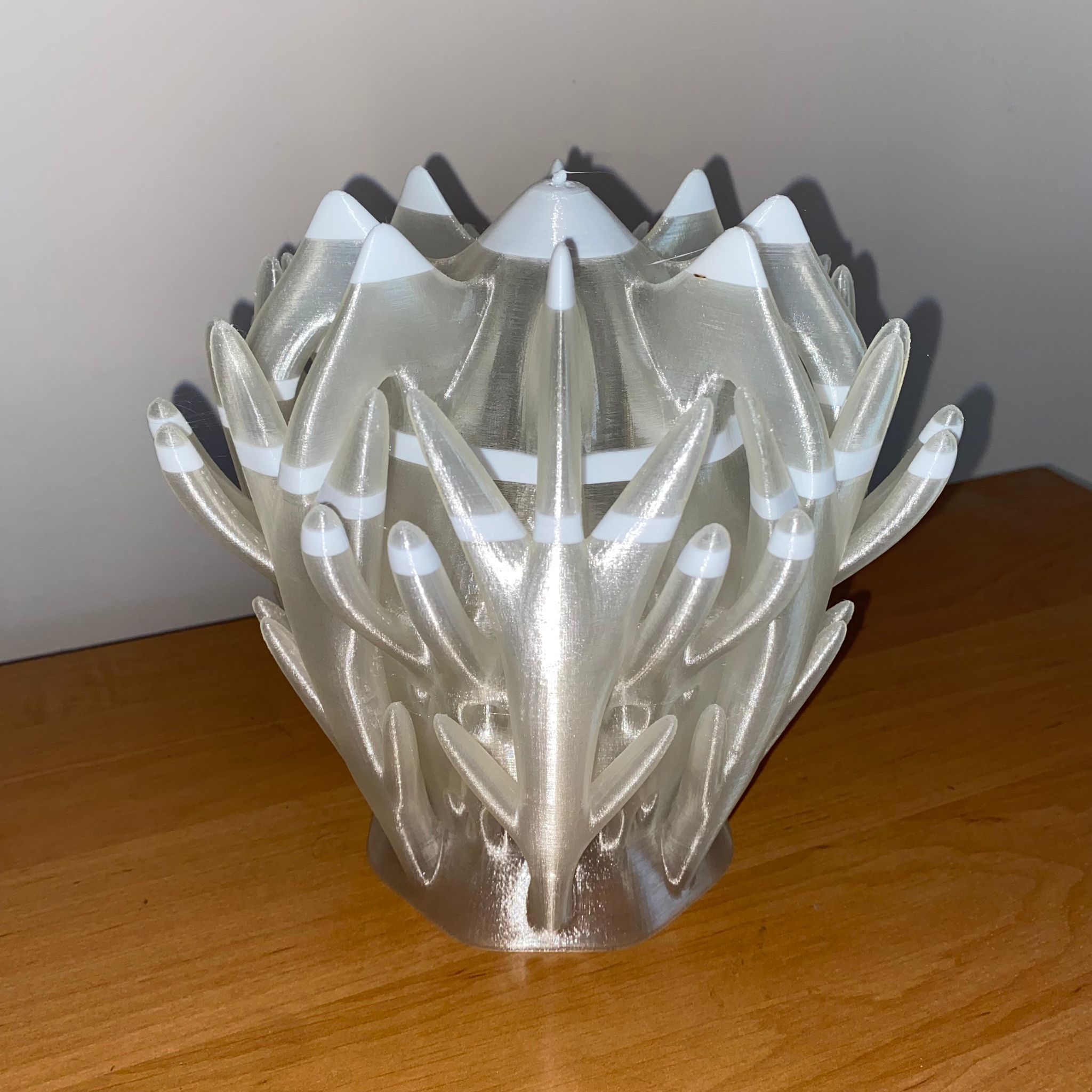 Queen Lamp 3D print model_14