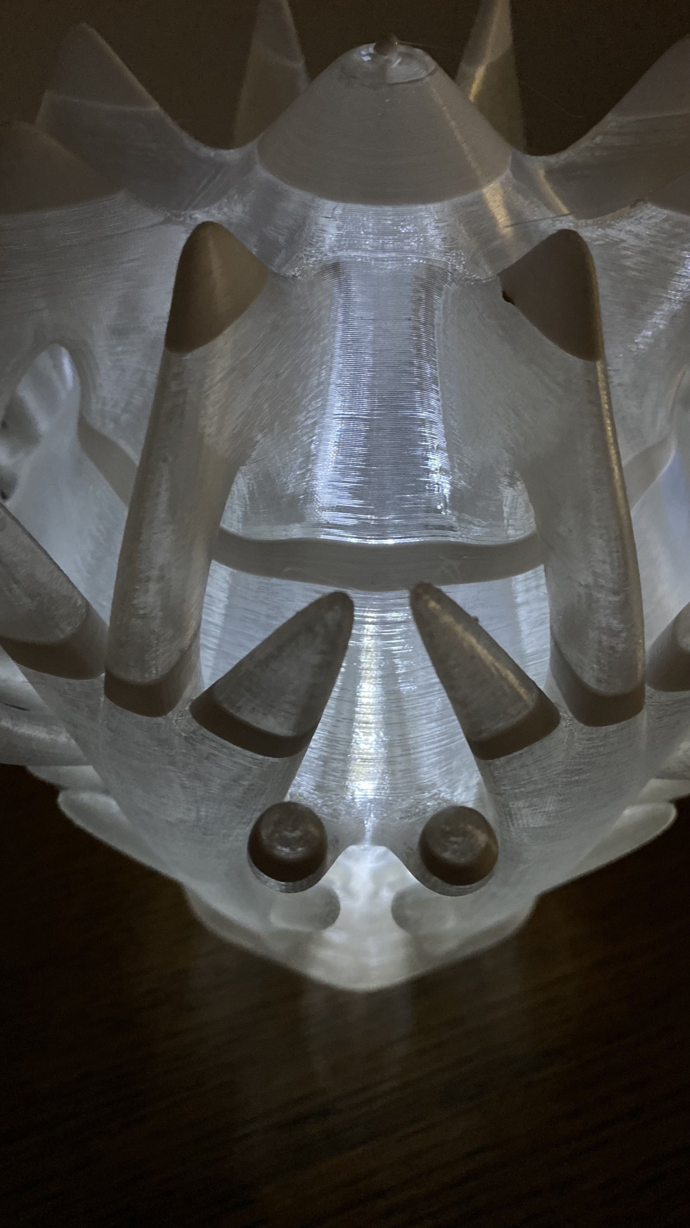 Queen Lamp 3D print model_10