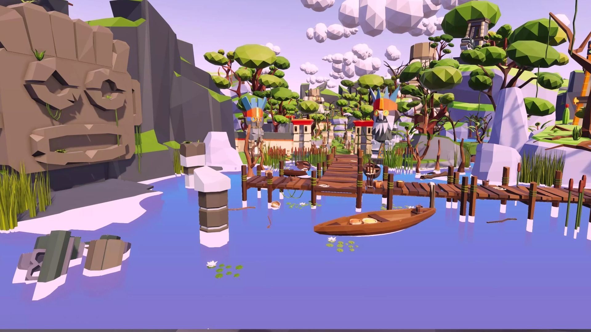 Low Poly Medieval Village - Unity URP 3D model_3