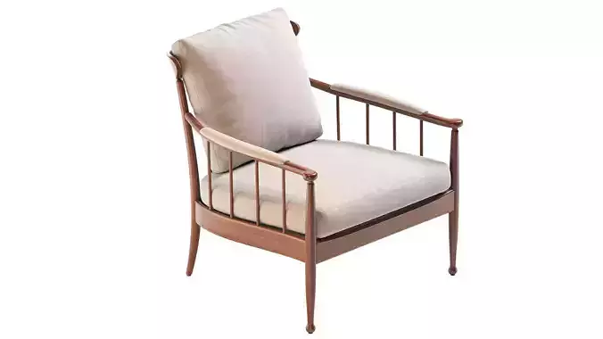Lori Armchair 3D model