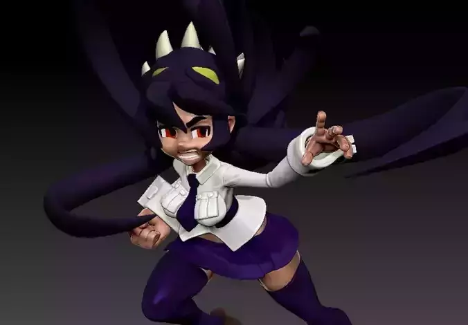 Skullgirls - Filia Medici 3D print model