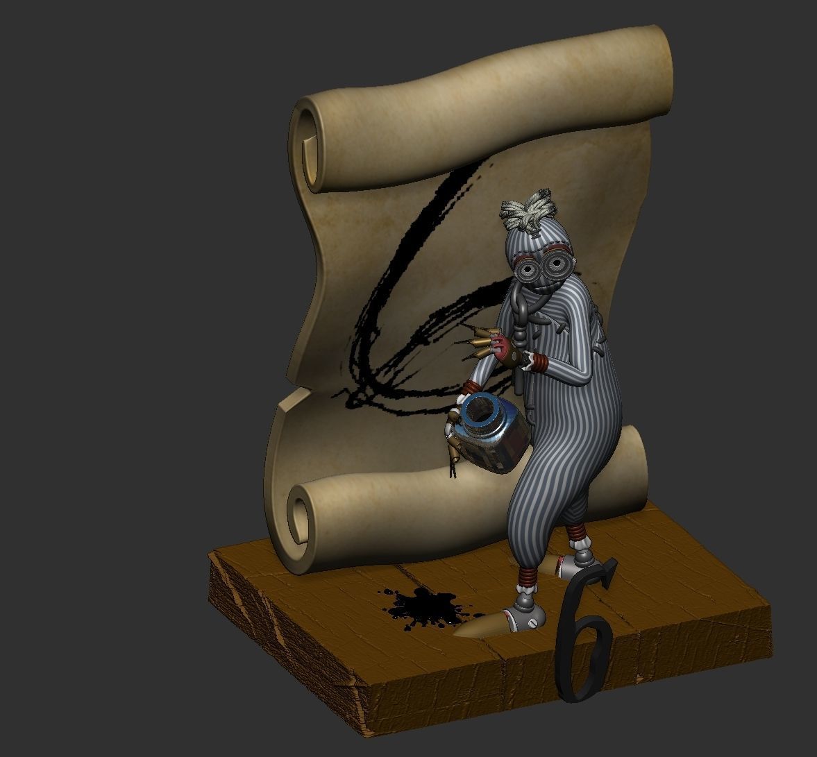 SIX STITCHPUNK 9 MOVIE 3D model_3