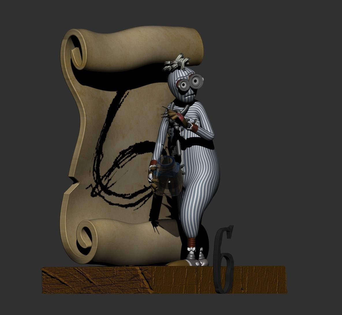 SIX STITCHPUNK 9 MOVIE 3D model_1