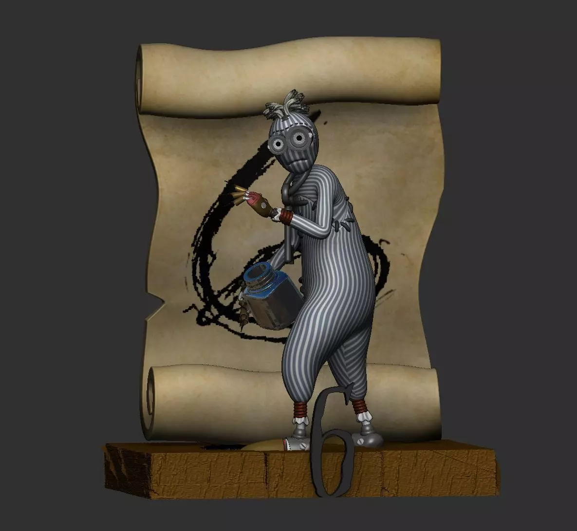 SIX STITCHPUNK 9 MOVIE 3D model_0